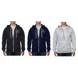 CRS FASHION FULL ZIP HOODED SWEATSHIRT